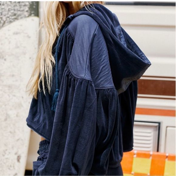 NWT Free People let it Ho sweat shirt and pants set size M - Picture 3 of 12